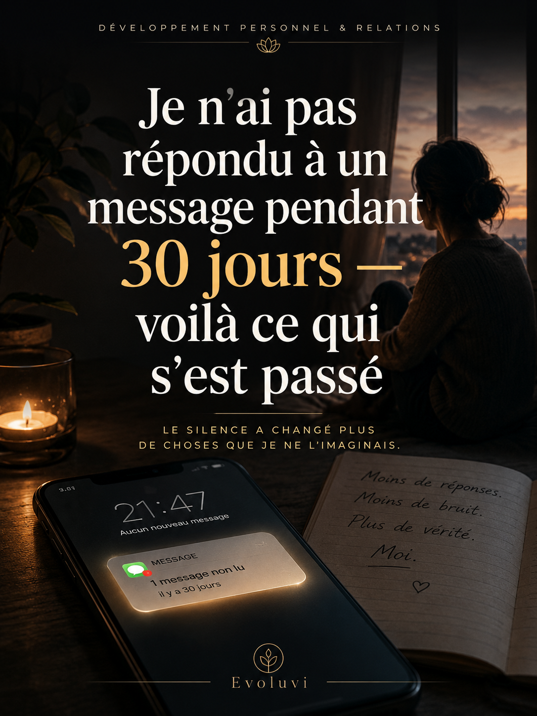 Je n&rsquo;ai pas répondu à un message pendant 30 jours – Voilà ce qui s&rsquo;est passé